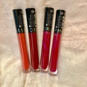 All 4 Sephora Ultra Shine Lip Gloss (Bundle)